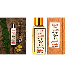 Ubtan ☘ Nine Herb Oil - Herb Enriched Head Massage Oil ☘ 13 { 50ml/200ml }